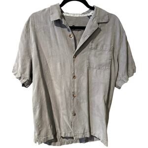 Tommy Bahama 100% Hawaiian silk button down size M